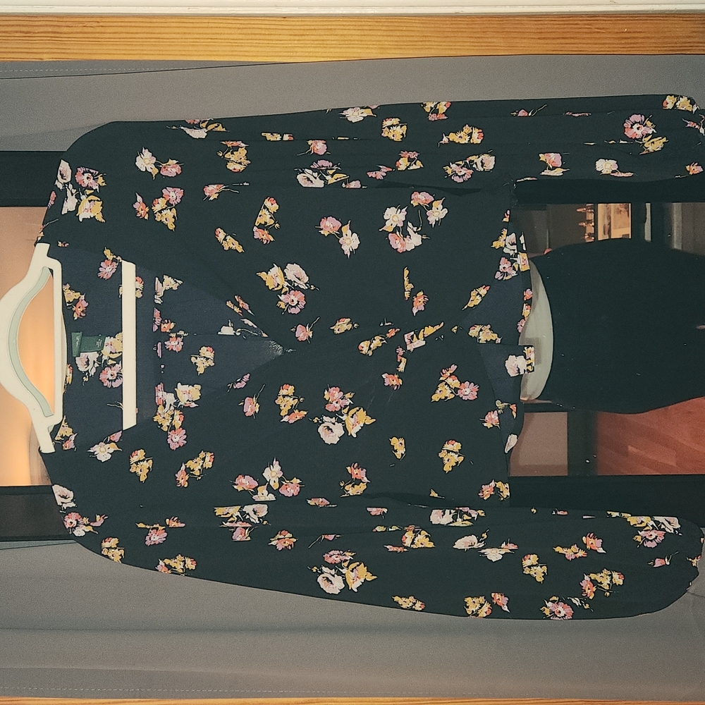 Flowered blouse